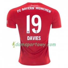 Koszulka Bayern Monachium Alphonso Davies 19 Domowe Koszulki Piłkarskie 2019-2020 Krótki Rękaw